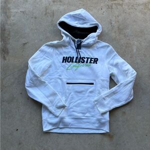 Hollister white California hoodie